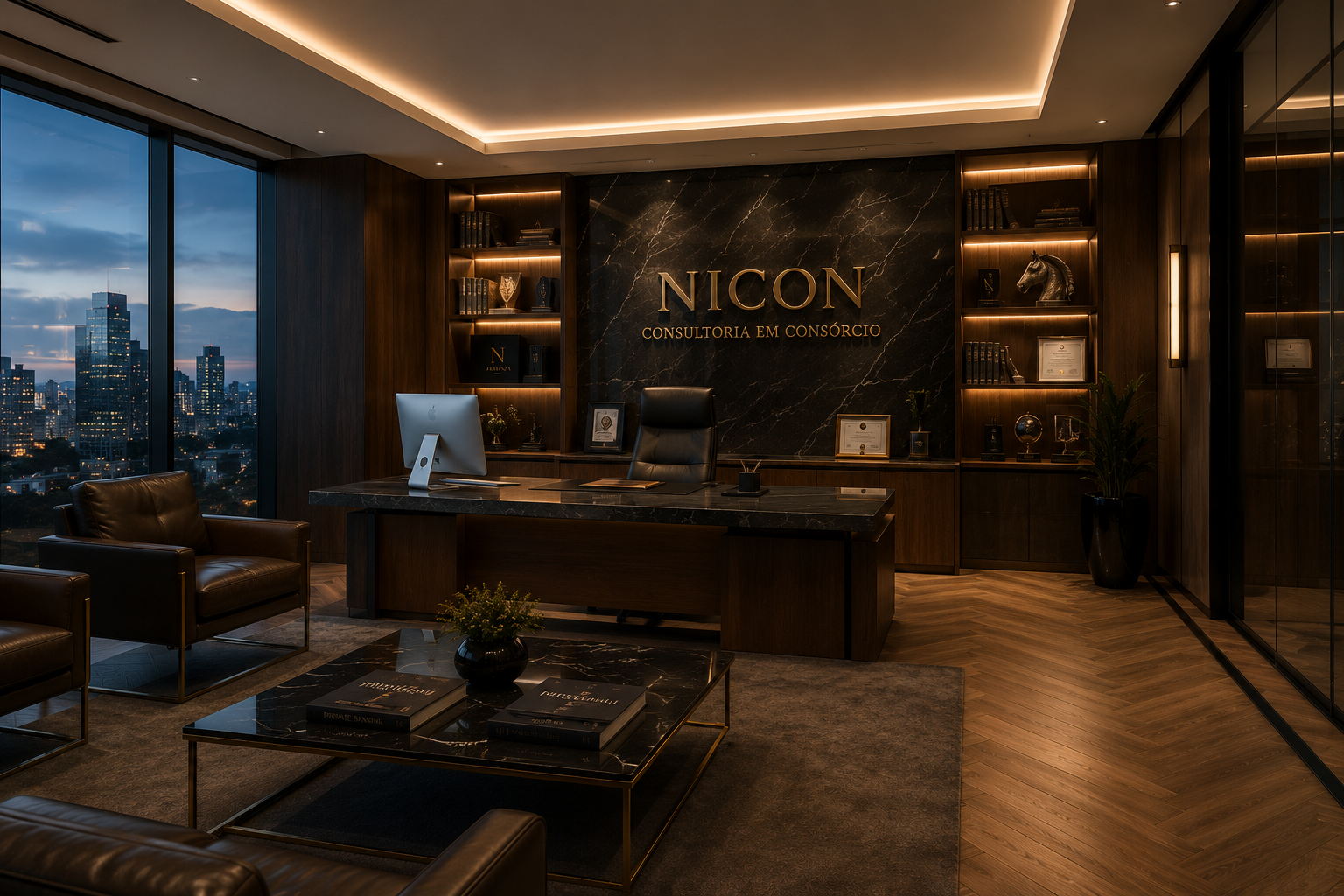 Reunião de consultoria estratégica Nicon
